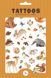 Petit Monkey tattoo's A day in the woods