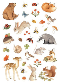 Petit Monkey tattoo's A day in the woods