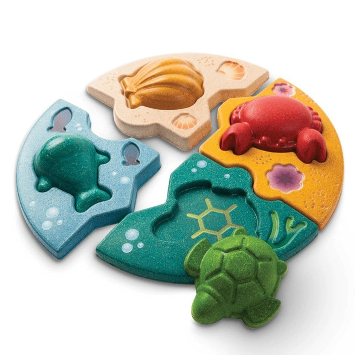 Plan Toys puzzel marine 1 jr+