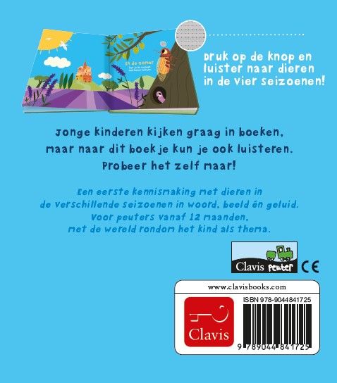 Seizoenen - geluidenboekje 1 jr+