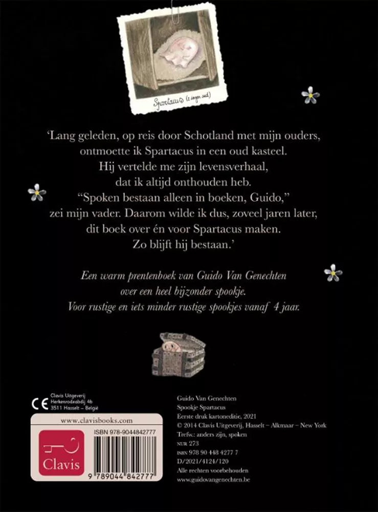 Spookje Spartacus kartonboek 4 jr+