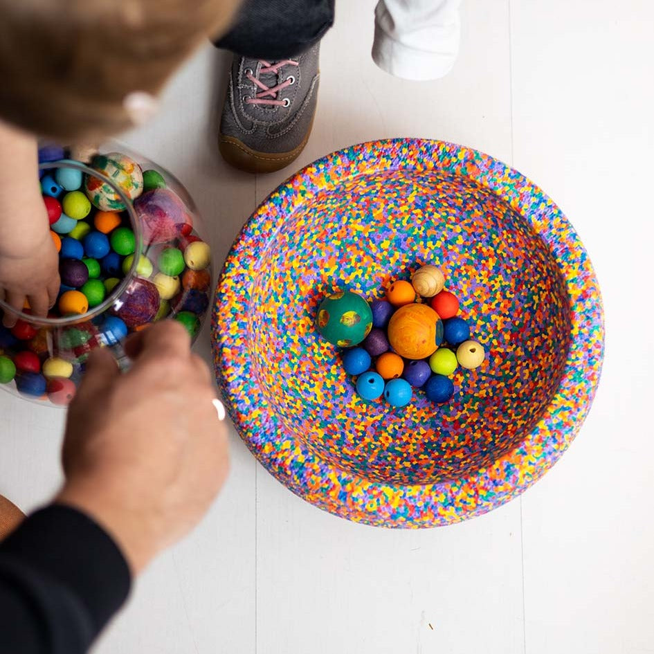 Stapelstein confetti classic EPP kunststof