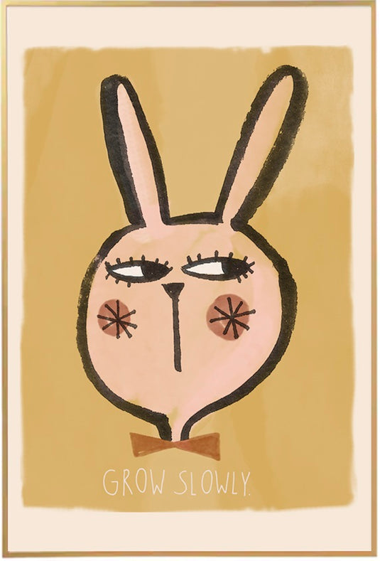 Studio loco poster Grow Slowy 50 x 70 cm