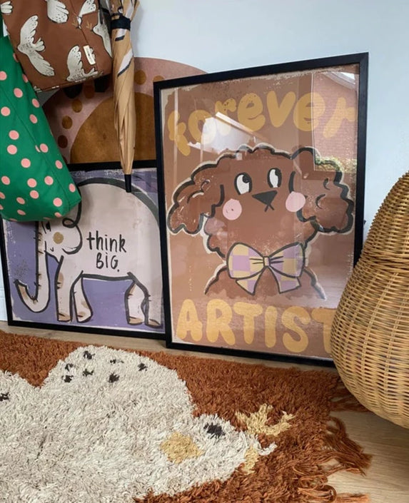 Studio loco poster labrapoodle 50 x 70 cm