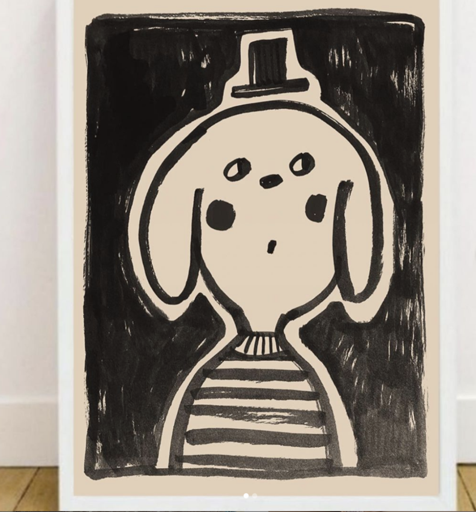 Studio loco poster lucky star 50 x 70 cm kopen