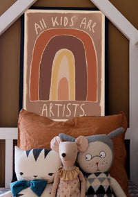 Studio loco poster rainbow 50 x 70 cm