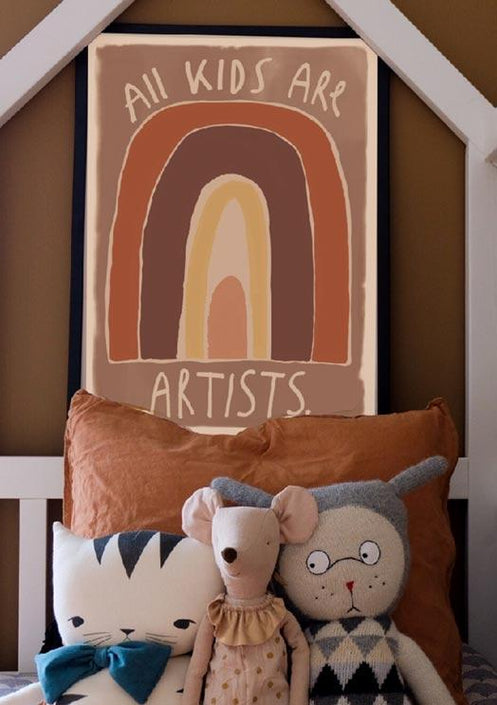 Studio loco poster rainbow 50 x 70 cm