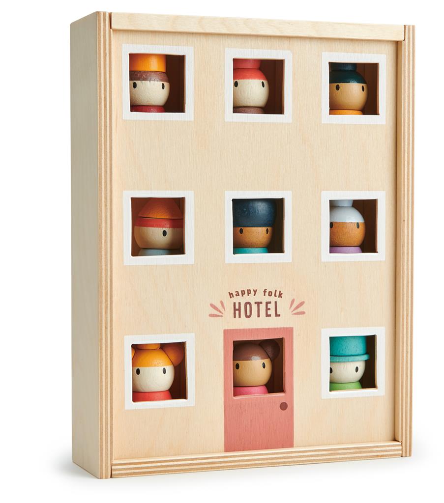 Tender Leaf Toys hotel Happy folk 3jr+