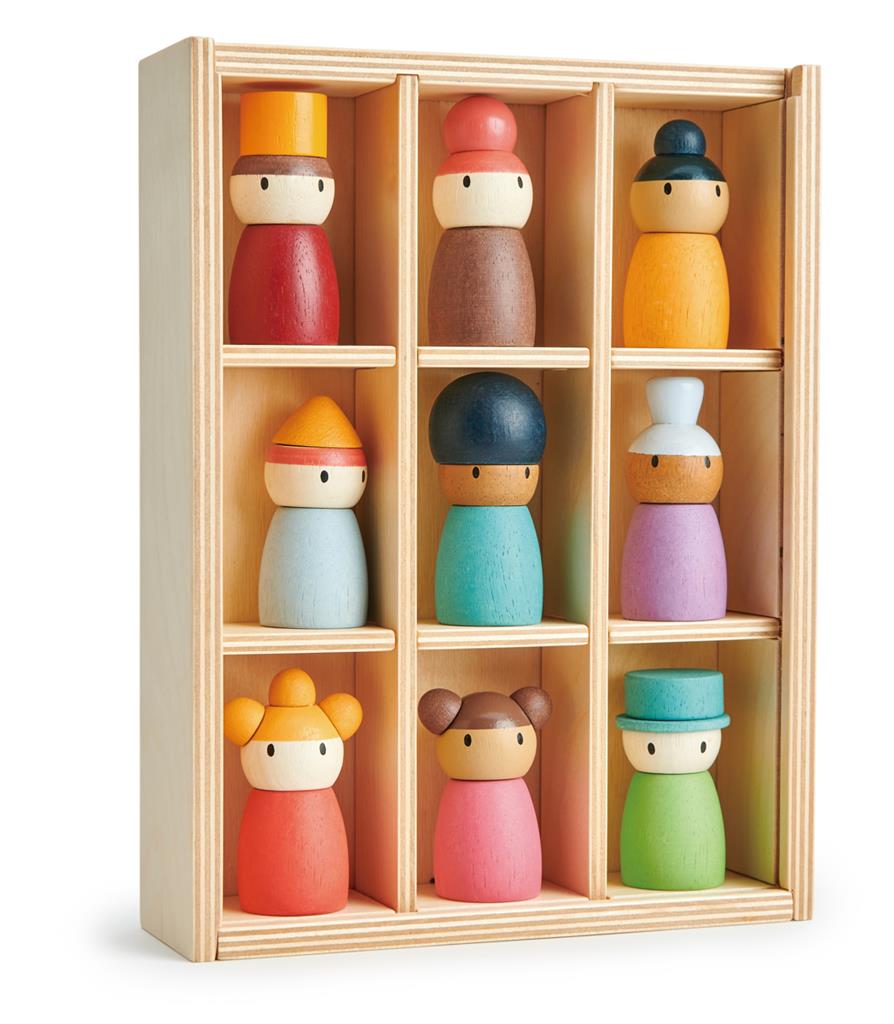 Tender Leaf Toys hotel Happy folk 3jr+