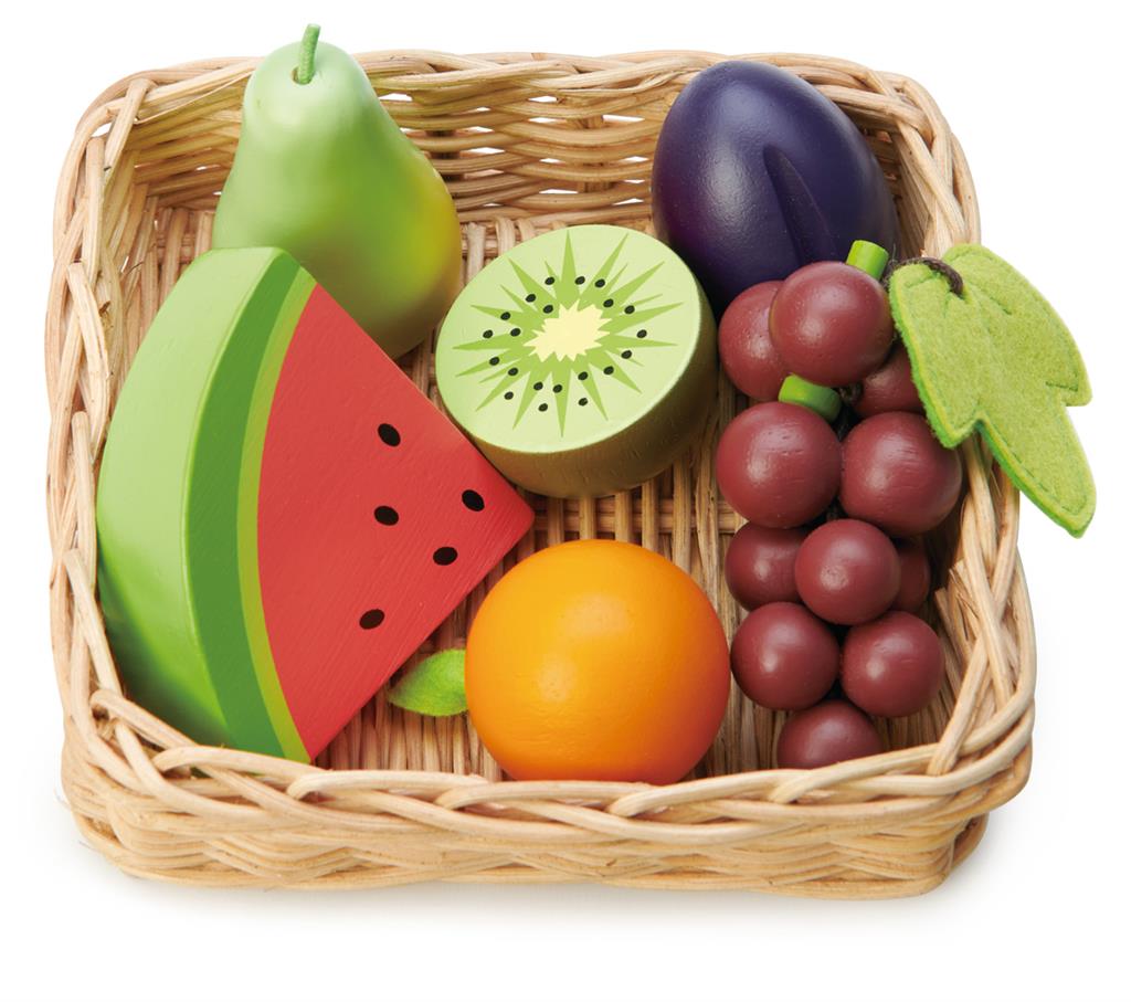 Tender Leaf Toys mandje met fruit 3jr+ kopen