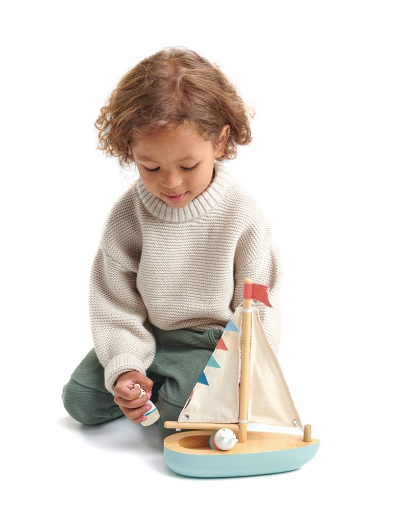 Tender Leaf Toys zeilboot Sailaway 3jr+ 191856083825