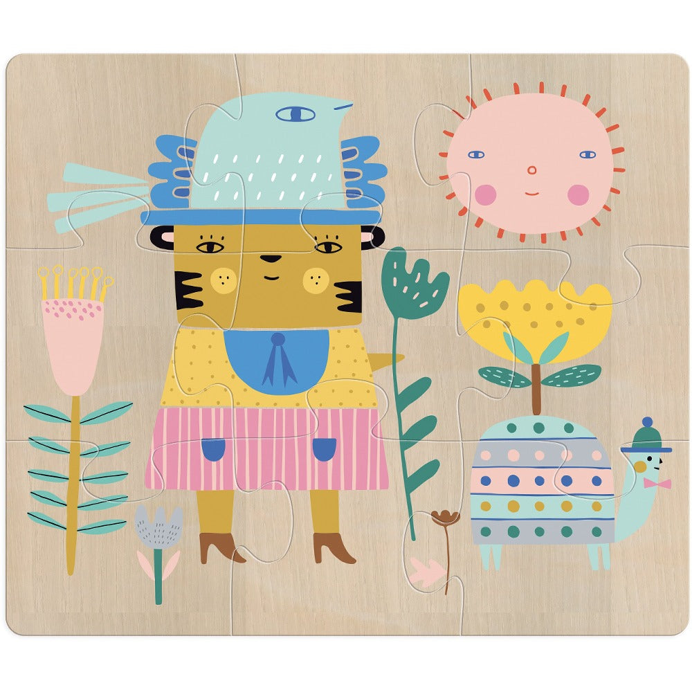 VILAC 4 houten puzzels Suzy Ultman 2 jr+