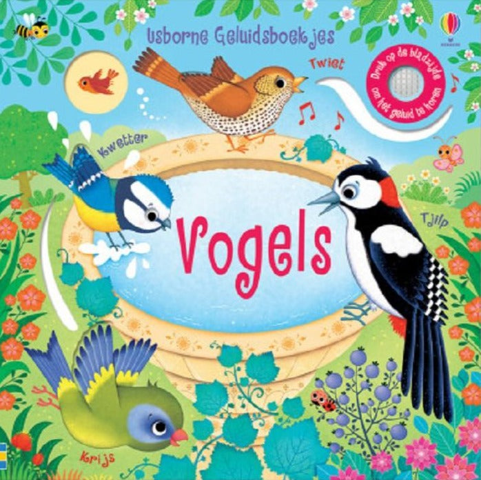 Vogels - geluidenboek 1 jr+