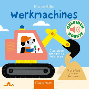 Werkmachines - geluidenboek 1 jr+