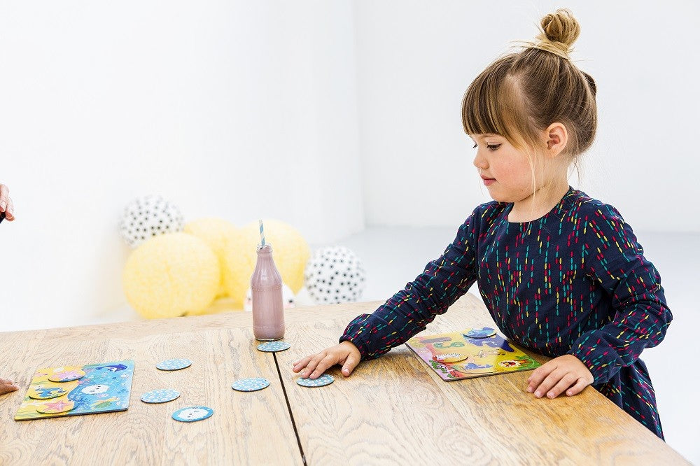 Petit Monkey Animal Lotto 3 jr + stevig karton