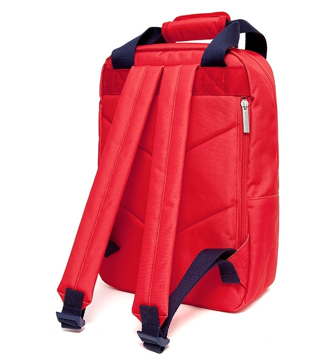 Petit Monkey kinderrugzak poppy red L 8719244224357