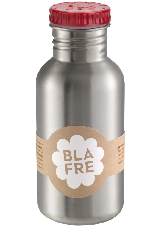 BLAFRE drinkfles RVS rood 500 ml