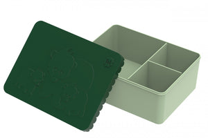 BLAFRE lunchbox ijsbeer mint donkergroen