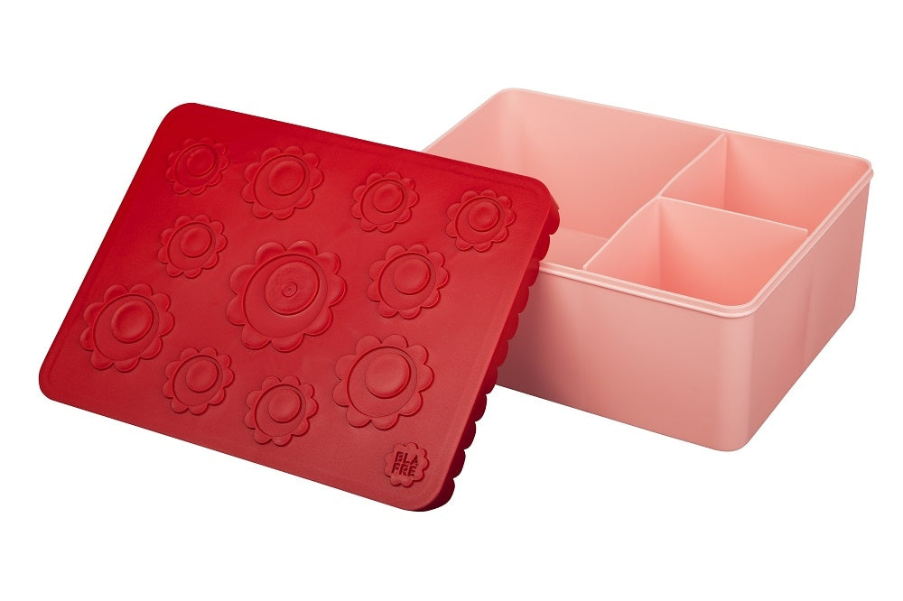 BLAFRE lunchbox flower roze rood kopen
