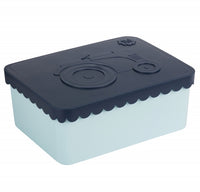 BLAFRE lunchbox S traktor blauw navy