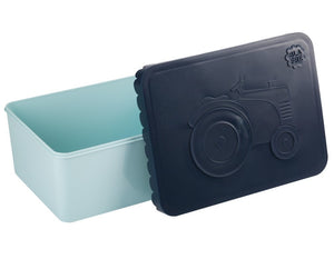 BLAFRE lunchbox S traktor blauw navy
