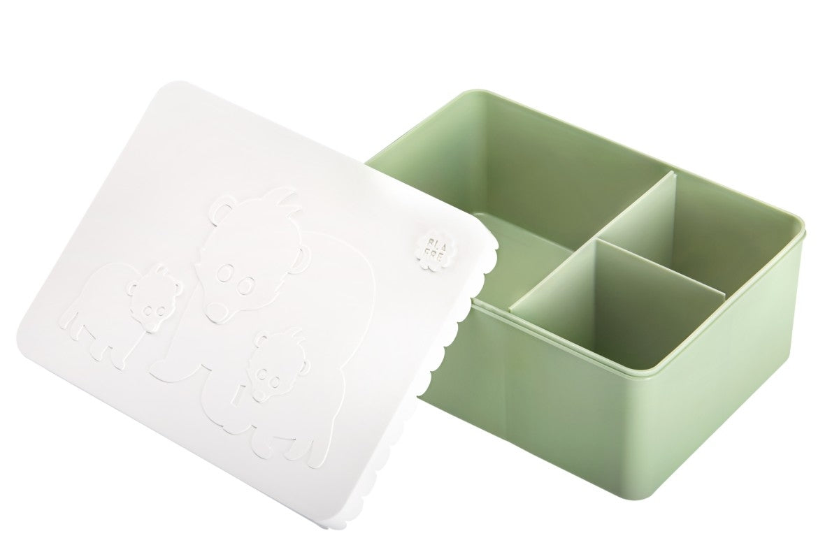 BLAFRE lunchbox ijsbeer mint wit
