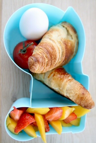 BLAFRE lunchbox traktor celadon