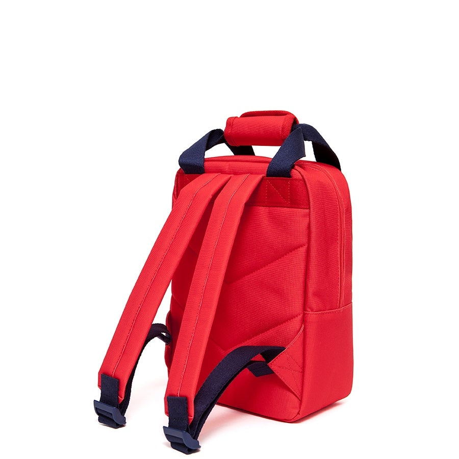 Petit Monkey kinderrugzak poppy red S