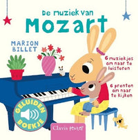 De muziek van Mozart - geluidenboekje 1 jr+