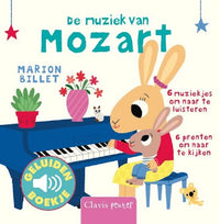 De muziek van Mozart - geluidenboekje 1 jr+
