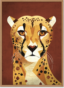 Dieter Braun poster Cheetah bruin 50 x 70 cm