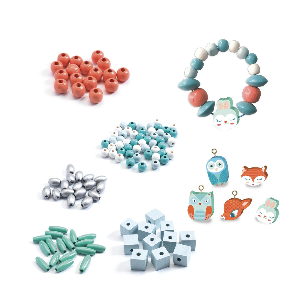 DJECO houten kralen kleine dieren 4 jr+ kopen