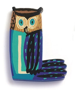 DJECO houten letter animal L