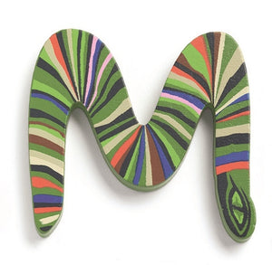 DJECO houten letter animal M