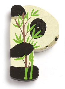 DJECO houten letter animal P