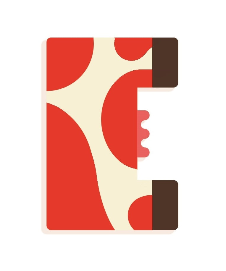 DJECO houten letter designed animal E kopen