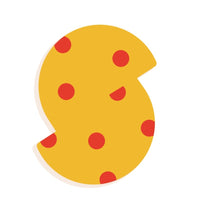 DJECO houten letter designed animal S