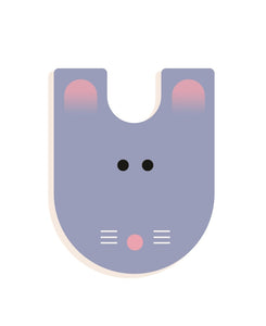 DJECO houten letter designed animal U