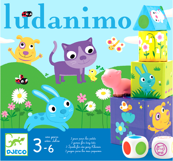 DJECO Ludanimo 3 in 1 / 3 jr+