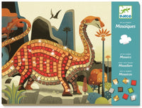 DJECO mozaiek set dinosaurus 4 jr+