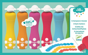 DJECO stempel verf 6 stks 18 mnd+