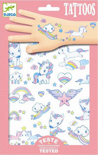 DJECO tattoo's Unicorns