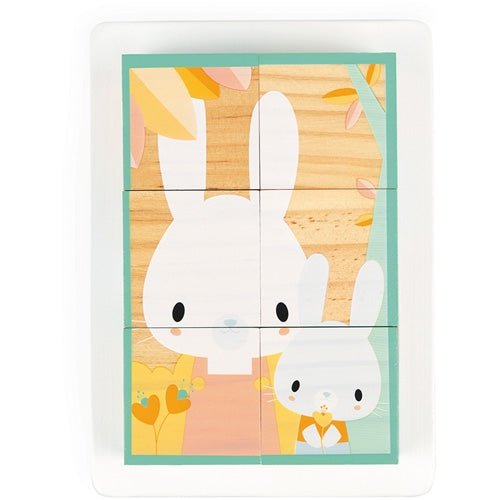 JANOD blokpuzzel Dieren 12mnd+ / 6 stks