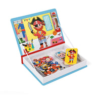 JANOD magneetboek kostuums jongens 3 jr+