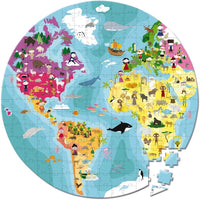 JANOD puzzel Aarde 6 jr/ 208 stks