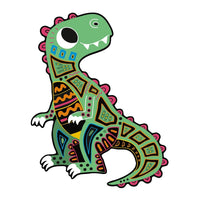 JANOD scratch art Dinos 5jr+