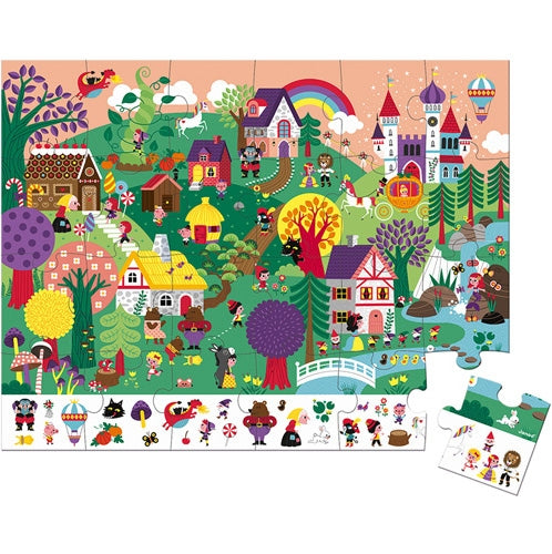 JANOD zoekpuzzel Sprookjes 3jr+/ 24 stks kopen