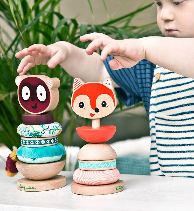 Lilliputiens stapeltoren vos Alice 9 mnd+