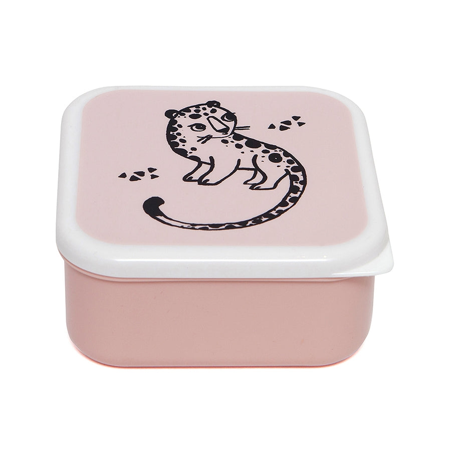 Petit Monkey trommel set Black animals 12 x 12 cm