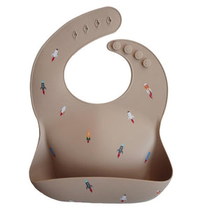 Mushie silicone slab rocket